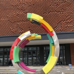 廊坊固安小學七彩人生雕塑